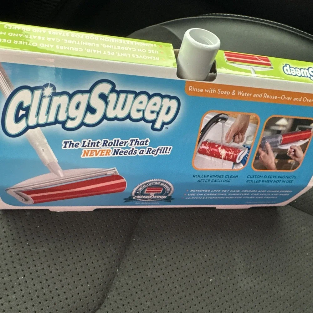 ClingSweep Lint Roller Reusable Washable - just the roller